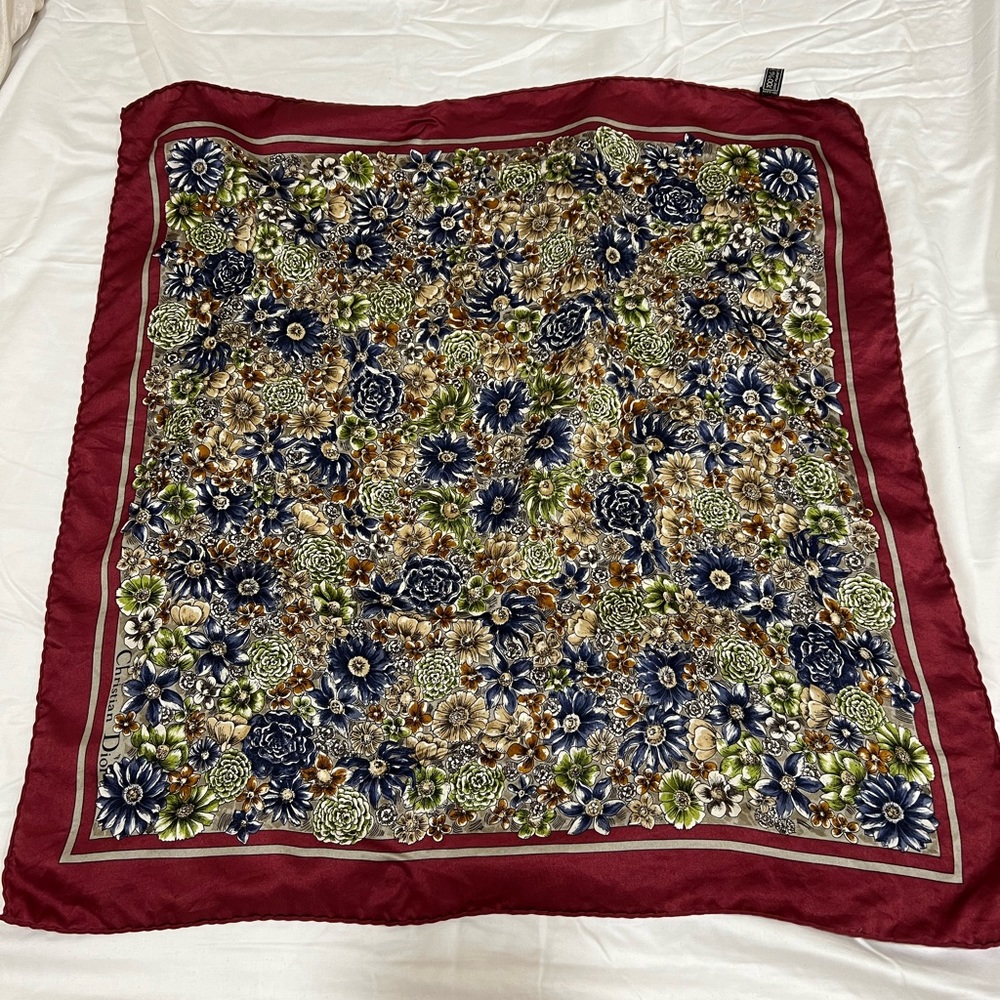 ❌SOLD❌ Authentic Christian Dior Silk Scarf